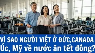 Vì sao Tết năm nay người Việt ở Đức, Canada, Úc, Mỹ về nước đông bất thường?