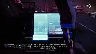 Destiny 2 Episode Echoes: Maya Sundaresh message in H.E.L.M.