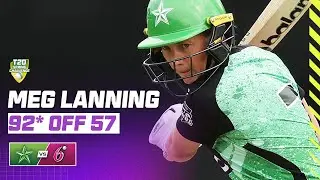 MASTERCLASS! Meg Lanning's 92* In T20 Spring Challenge