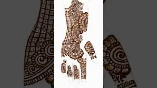 Mehndi design #henadesign #mehndi#trend#short#ytshort#arebicdesign