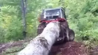 Stayer obavlja posao,Traktor u sumi i blatu