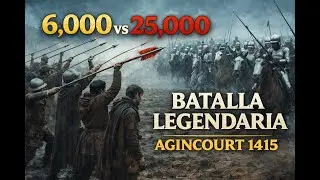 La Masacre de los 25,000 Caballeros: El D&iacute;a que 6,000 Arqueros Humillaron a Francia