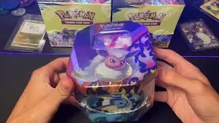 Evolving Skies Flareon Tin Opening ! *PRE-RELEASE!!*