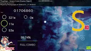 osu! catch the beat : Insert Coin ( Game start ) FC 99.74%