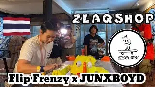 บุกงาน Flip Frenzy X JUNXBOYD || งานศิลปะผสมผสานฟิงเกอร์บอร์ด