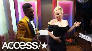 Patricia Arquette Said She 'Blew It' Dropping F-Bombs In Her Golden Globes Speech | Access
