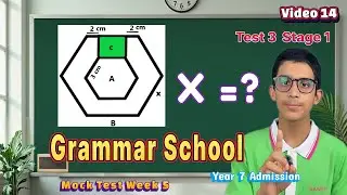 14  Mock Test Week5 11 Plus Maths practice Grammar School Year7 Admission test SATs #mathskills