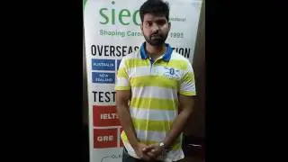 Testimonial - Aman Katuch share his experience with SIEC.