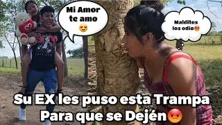 Esposos vivían tan enamorados😍hasta que llegó la Ex y les pusó esta trampa😡 y se Dejaron💔😭😭