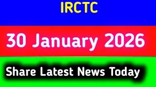 irctc share latest news | irctc share news today | irctc share news today