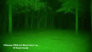 PVS14 L3 Omni8 Green Phos demo / Spec Precision Dbal a4 illuminator demo