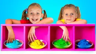 Что же в загадочной коробке? Игровое шоу с Майей и Машей!