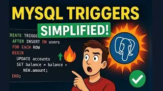 🚀 MySQL Triggers Explained with Examples 🔥 | BEFORE & AFTER INSERT, UPDATE, DELETE 📝