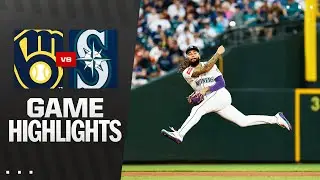 Brewers vs. Mariners Game Highlights (7/22/25) | MLB Highlights