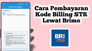 [Update] Cara Pembayaran Kode Billing STR Lewat Brimo | Cara Bayar Kode Billing Pakai Brimo