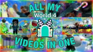 All My World Four Videos in ONE! | Unboxing Simulator | 100% Index Challenge