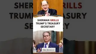 'To Say It's Not Inflation Is Sophistry': Sherman Grills Bessent On Trump's Tariffs