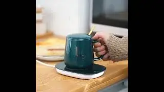 Clickokart Personalized Ceramic Mug With Warmer Plate