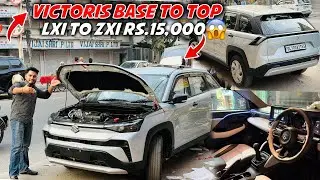 🔥 Victoris Base To Top Full MODIFICATION Connecting Tail Light Rs.4500🔥 interior Seat Cover