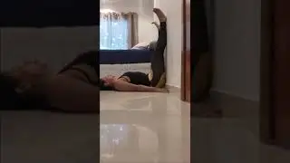 RPG em casa- Alongamento de cadeia posterior/ fisioterapia em casa #SHORTS