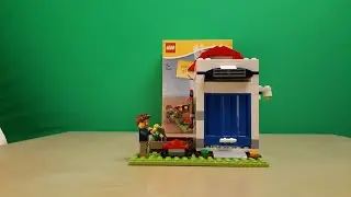 LEGO ОБЗОР - НАБОР КУБИКОВ И МИНИФИГУРОК СТАКАН ДЛЯ КАРАНДАШЕЙ 40188