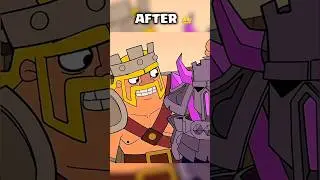 Pekka 😈 vs King 👑 | sigma attitude | #coc #clashofclans #sigma #shorts