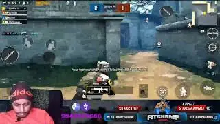 LIVE STREAMING # 36 FITCHAMP GAMING PUBG INDIA CONTINUE