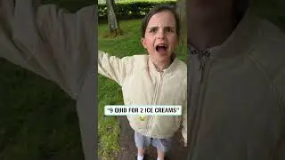 Girl rages over ice cream prices (🎥: IG / @karislambertx⁠ x @marniemylah)