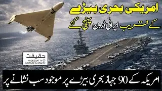 Iranian Drones Moved Toward a US Aircraft Carrier Abraham Lincoln