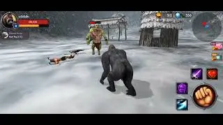 Ogre 👹 Vs Barbarians Vs  Gorillas 🦍 The Gorilla Simulation