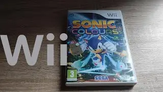 SONIC COLOURS WII PRIMA EDIZIONE ITALIANA