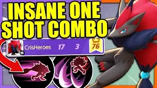 НЕВЕРОЯТНЫЕ ПОСЛЕДНИЕ 2 МИНУТЫ!! Объяснение комбо &laquo;Ловкая атака Зороарка&raquo; | Pokemon Unite