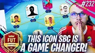 FIFA 19 THIS NEW ICON SBC IS A GAME CHANGER in FUT CHAMPIONS! INSANE PERFORMANCE!