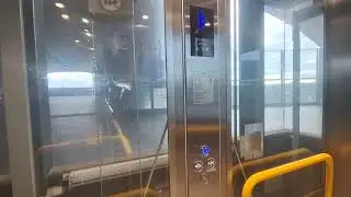 Kone Elevator at Perth Stadium Station in Perth , Western Australia , Australia (To Platform 1& 2)