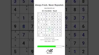 MavonX's Puzzle of the Day: 1/16/2026 - Hard