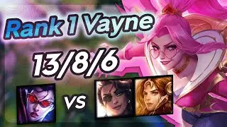 Vayne Vs Samira Leona - ADC Gameplay