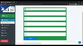 Online Admission and Enrollment System in Php
