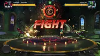 [AQ] Day 5 Map7 New Mini Boss Annihilus Solo | Easy One Shot with Symbiote Supreme | MCOC
