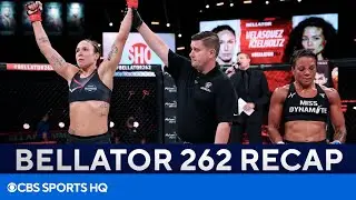 Juliana Velasquez Defeats Denise Kielholtz | Bellator 262 Recap | CBS Sports HQ
