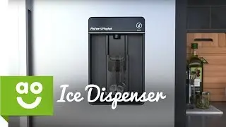 Fisher & Paykel Water & Ice Dispenser Feature | American Fridge Freezers | ao.com