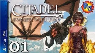 Let's Play Citadel: Forged with Fire PS4 Pro | Console Multiplayer Co-op Gameplay Episode 1 (P+J)