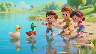 🦆 Fly Ducks Fly! ✈️ | Fun Flying Ducks Song for Kids 👧🧒 | Sing, Flap & Soar Together 🎶🌈