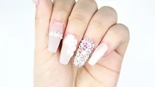HOW TO: Sheer White Nails &hearts;︎