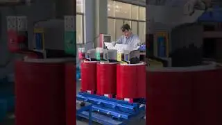 Dry-Type Transformer Core Assembly | Silicon Steel Lamination Insertion Process