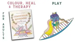 Play: Conscious Whispers Colouring Books. Colour, Heal & Therapy