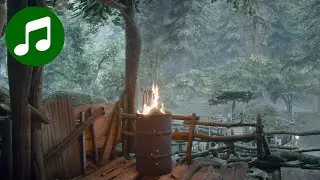 Relaxing DAYS GONE Music & Ambience 🎵 Campfire (Days Gone OST | Soundtrack)