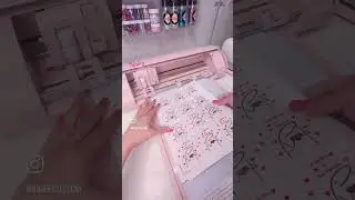 Holographic stickers with Silhouette cameo 5