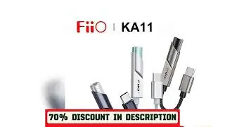 A must-have product!&nbsp;FiiO JadeAudio KA11 USB DAC AMP Hi-Res Audio Type-C to 3.5mm Adapter USB Dong