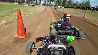 Dirt karts TNT first run out for the day 24/1/26