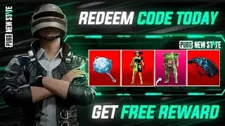 TODAY NEW REDEEM CODE 🔥 Pubg New State Redeem Code Today / PUBG New State Coupon Code Today